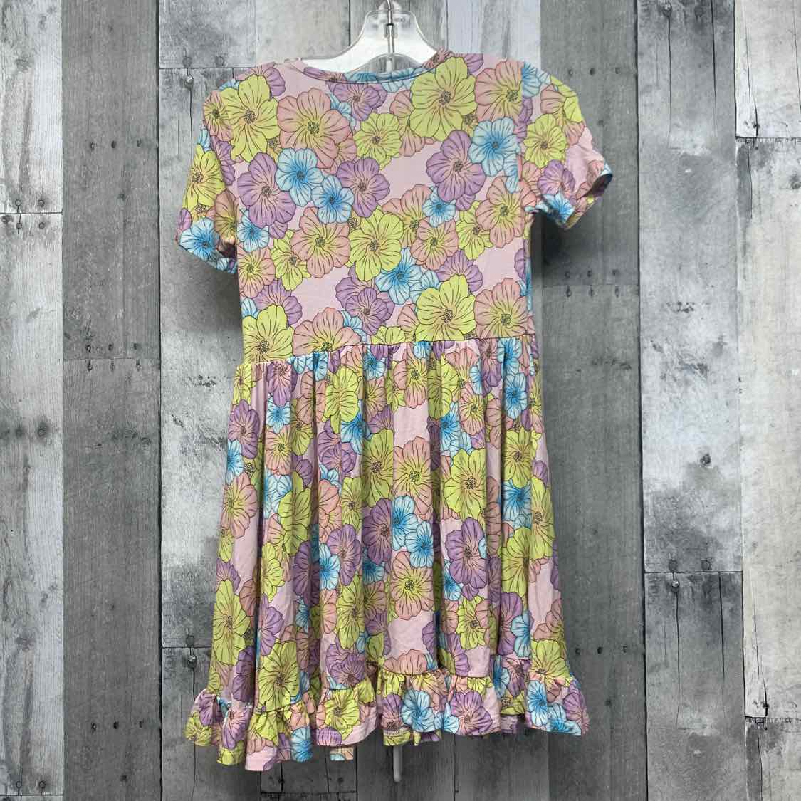 Size 7/8 Pink Print Posh Peanut Dress