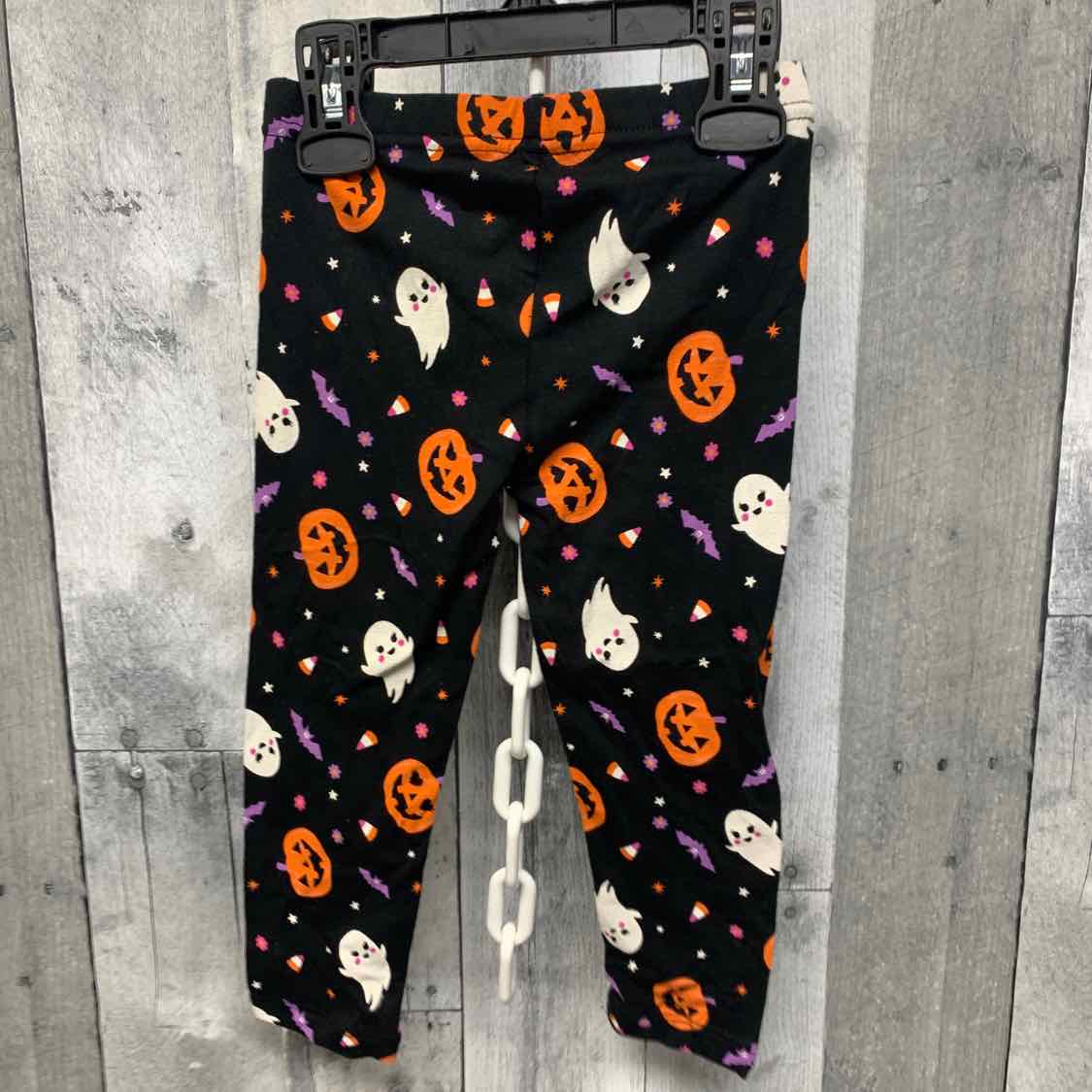 Size 2T Black Graphic Wonder Nation Leggings