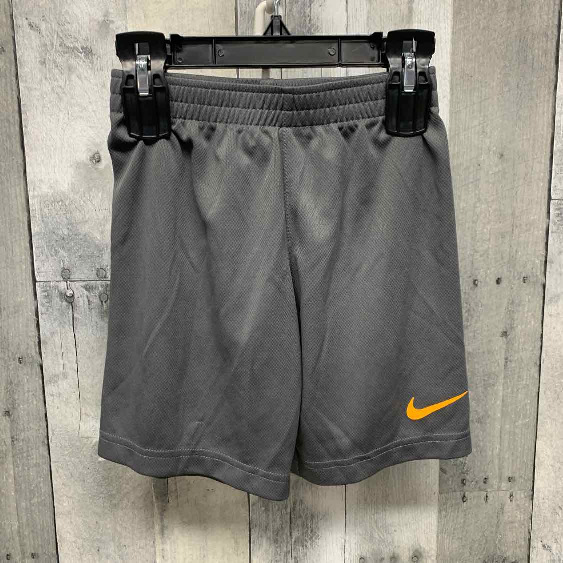 Size 7 Gray/Orange Sport Brand Shorts - Athletic