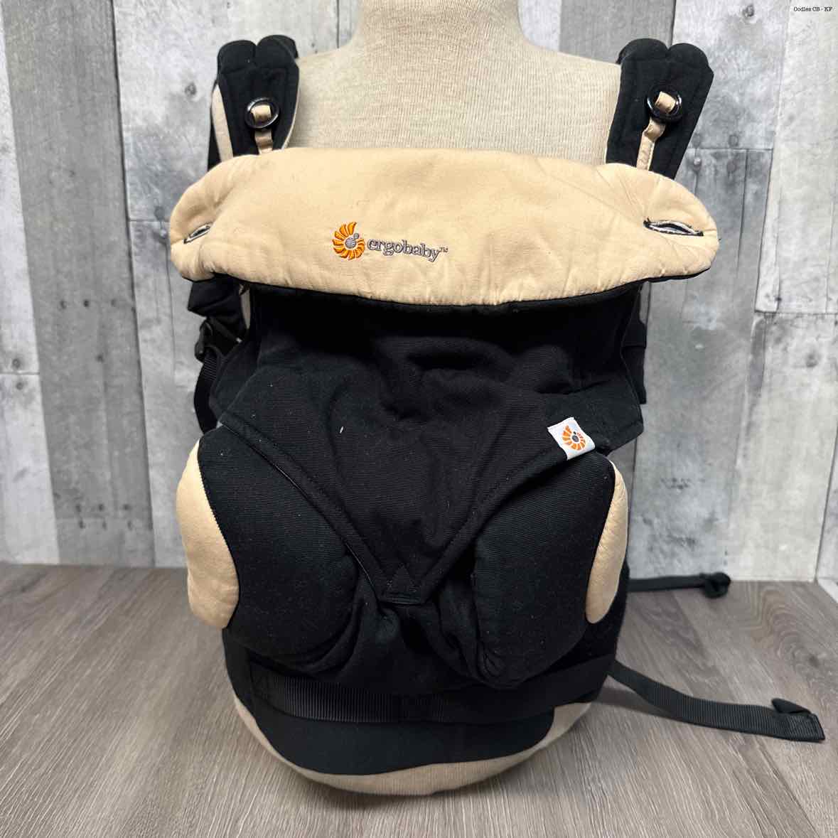 Ergo Black/Tan Infant Carrier - OodlesCB