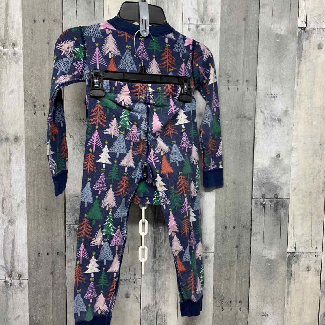 Size 5 Blue Hanna Andersson 2pc PJs