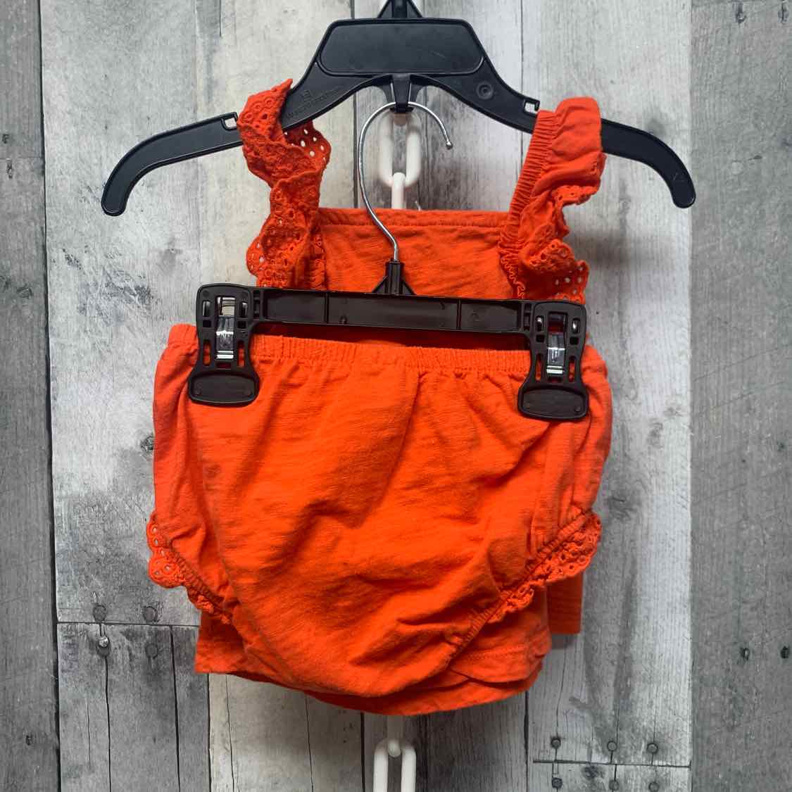 Size 12 Months Red Carter's Shirt/Shorts