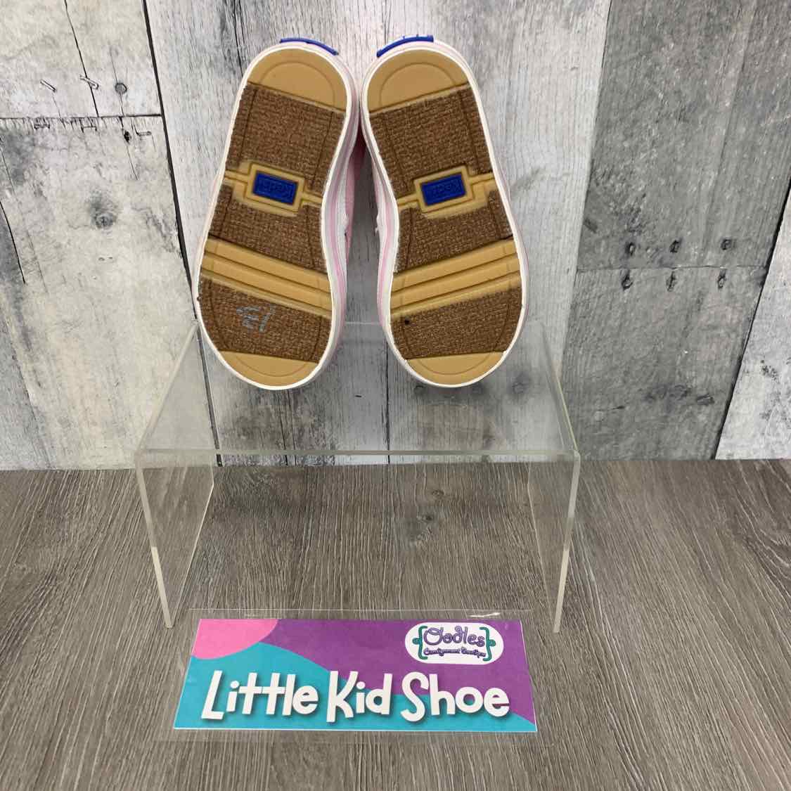 Size 5 Pink/White Keds Sneakers - OodlesCB