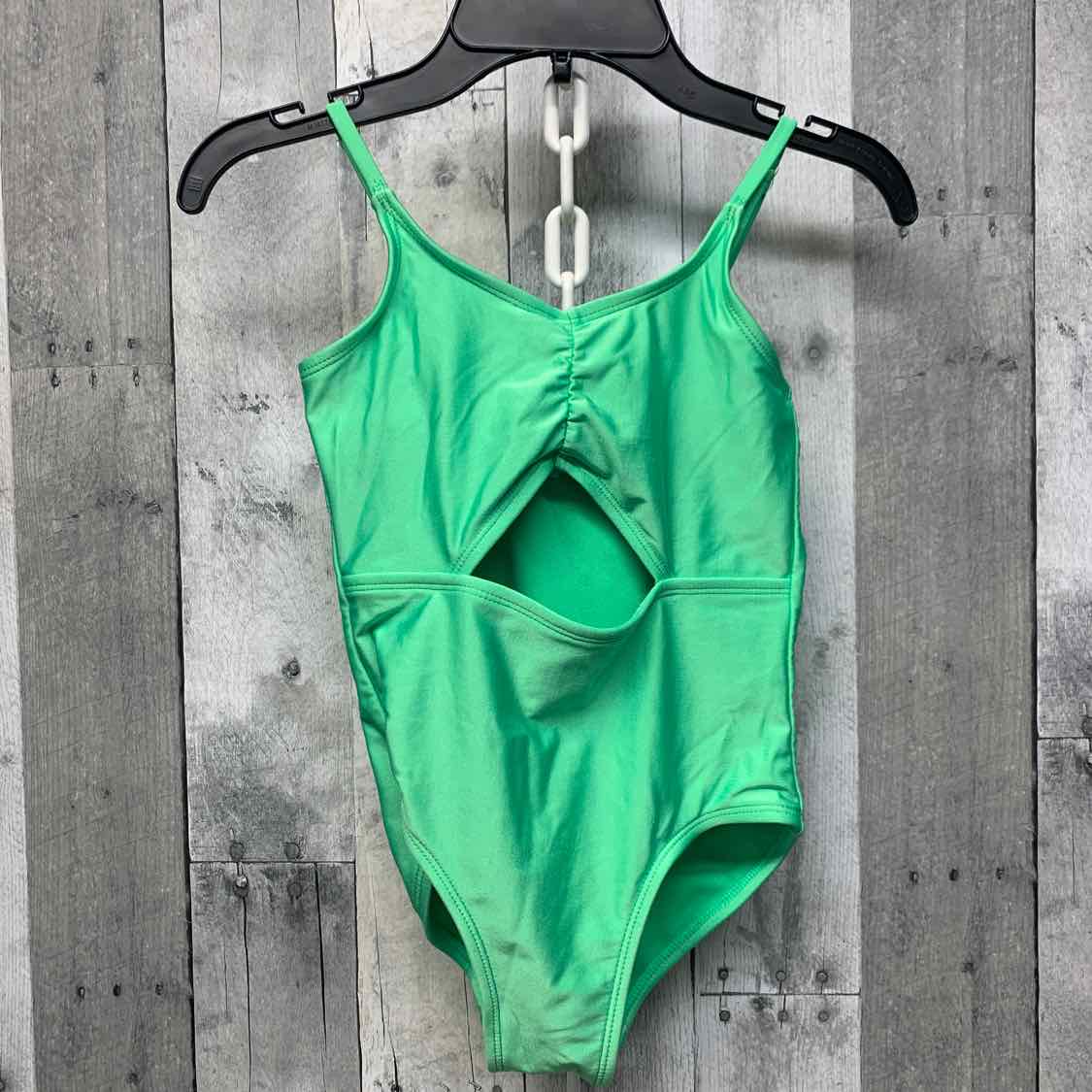Size 8 Green Art Class Swim Suit - 1pc - OodlesCB
