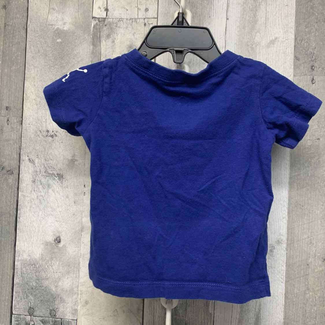 Size 12 Months Blue Graphic Sport Brand T Shirt