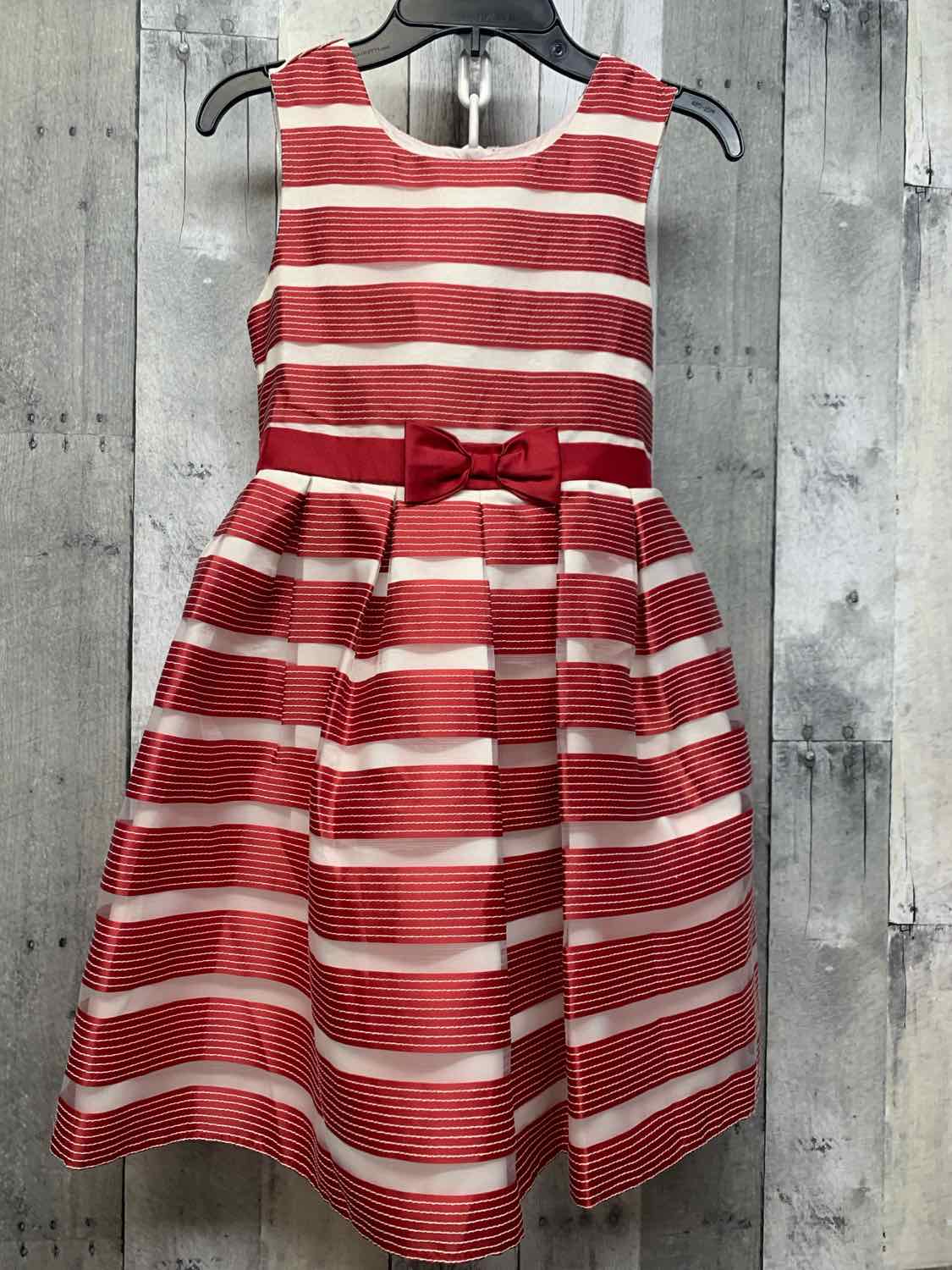 Size 8 Red/White Jona Michelle Dress - Party
