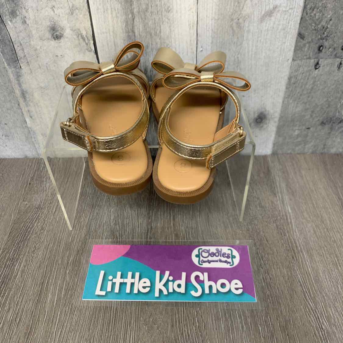 Size 8 Gold Cat & Jack Sandals