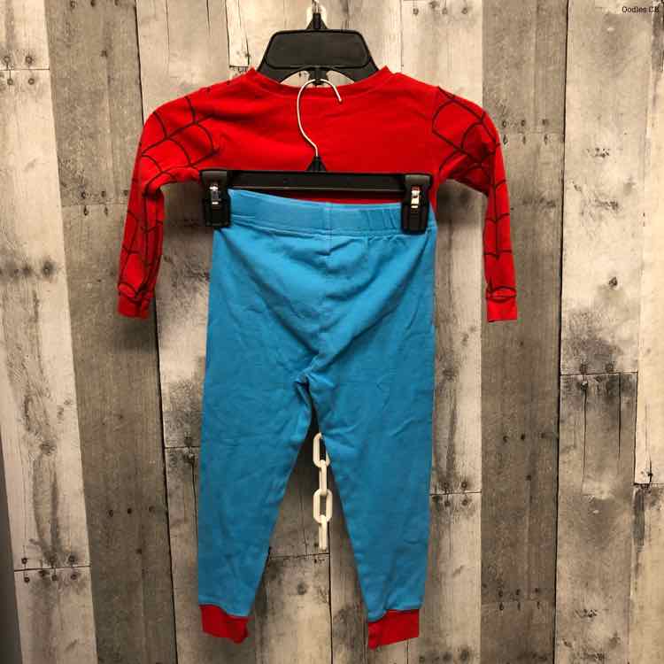 Size 4T Red/Blue Marvel 2pc PJs