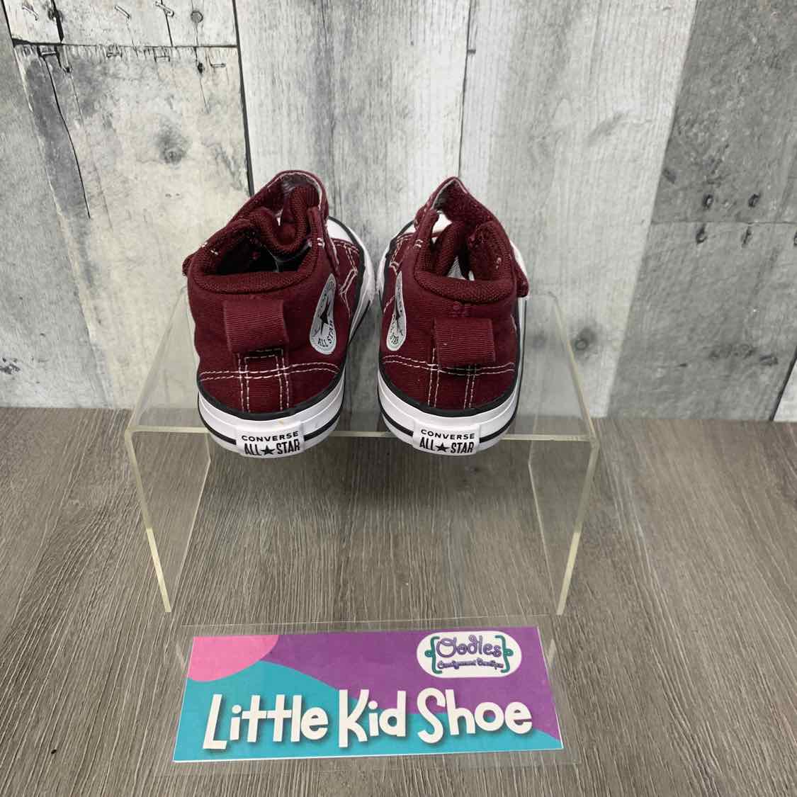 Size 5 Burgundy Converse Sneakers