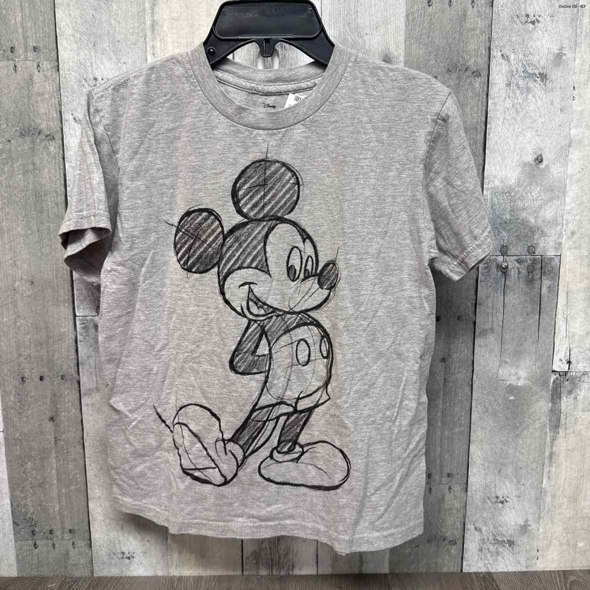 Size 10/12 Gray/Black Disney T Shirt