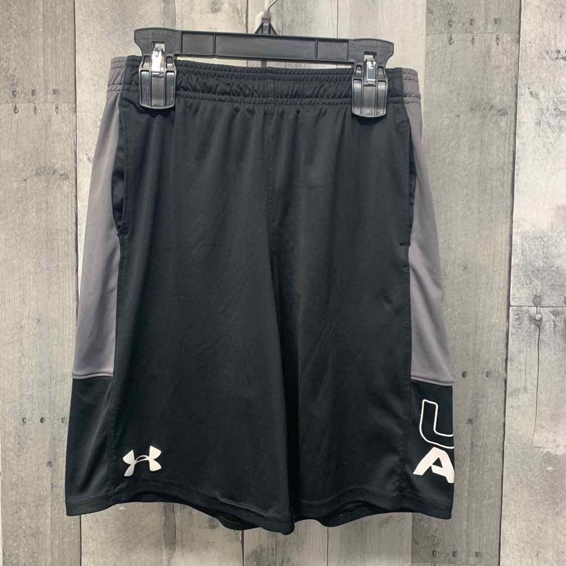 Size Medium Black/Gray Sport Brand Shorts - Athletic - OodlesCB