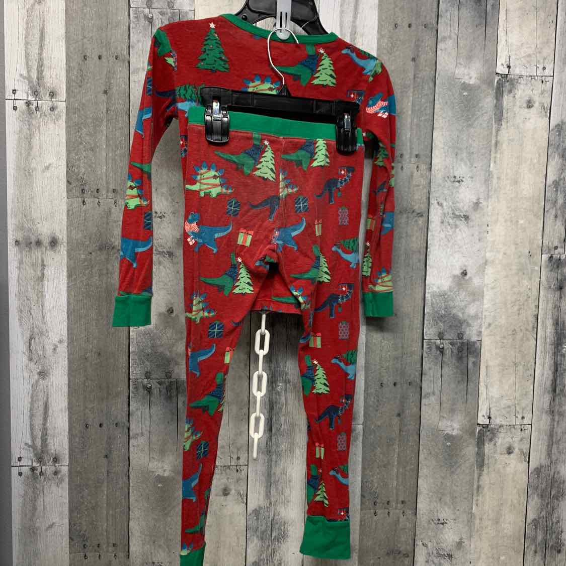 Size 8 Red Holiday Brands 2pc PJs