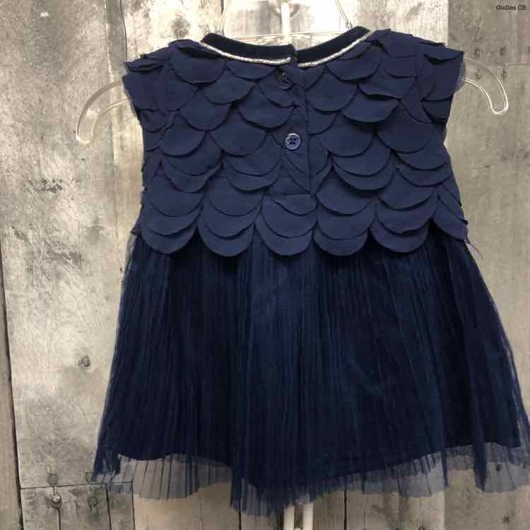 Size 3-6 Months Navy Cat & Jack Dress