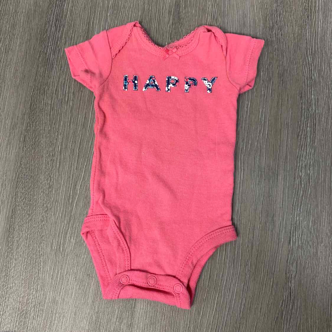 Size Preemie Pink Carter's Bodysuit - OodlesCB
