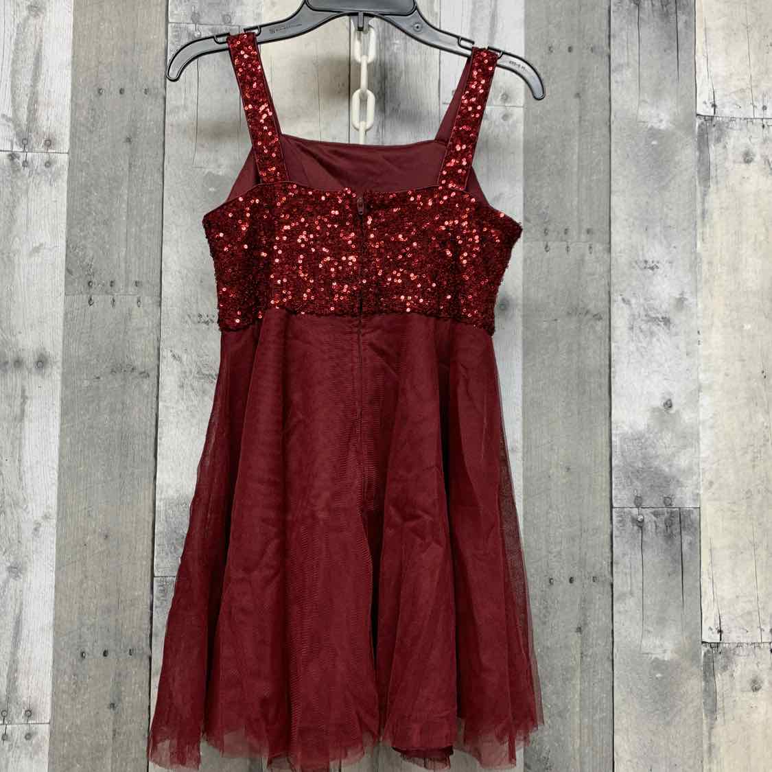 Size 10 Burgundy Children's Place Dress