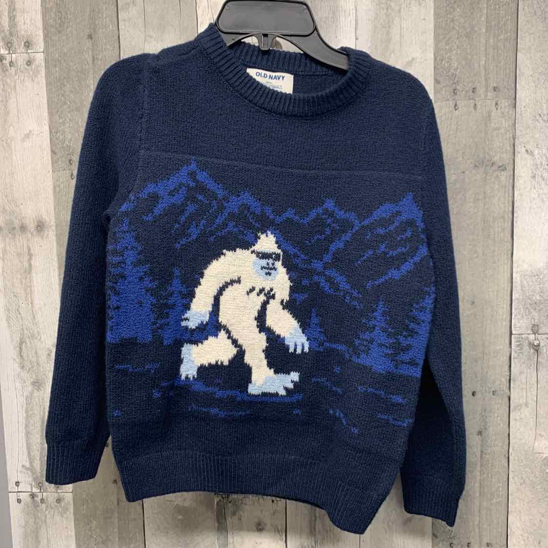 Size 8 Navy/White Old Navy Sweater