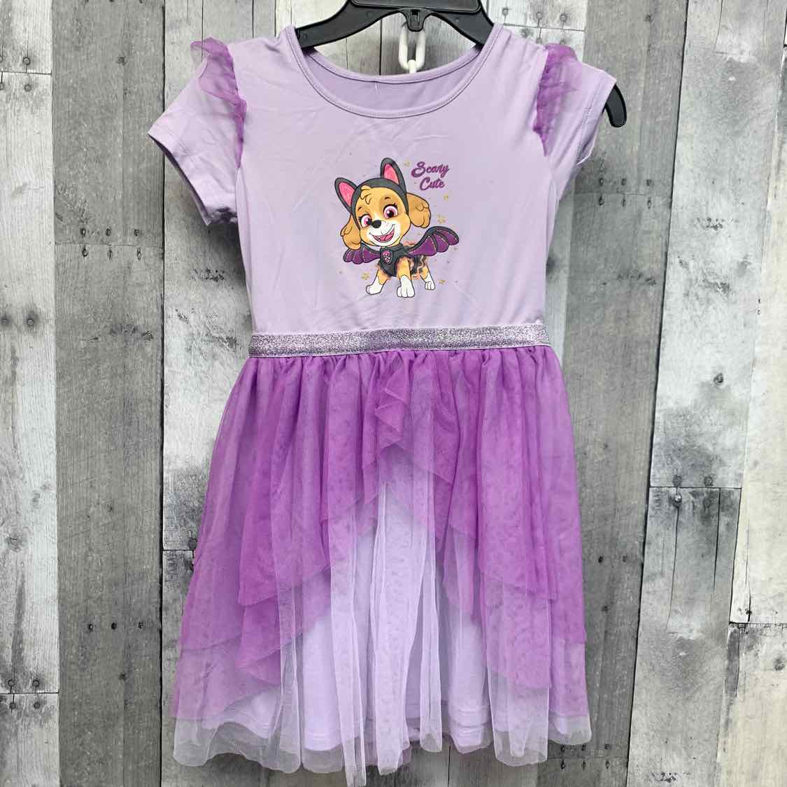 Size 6 Purple Graphic Jumping Beans Dress