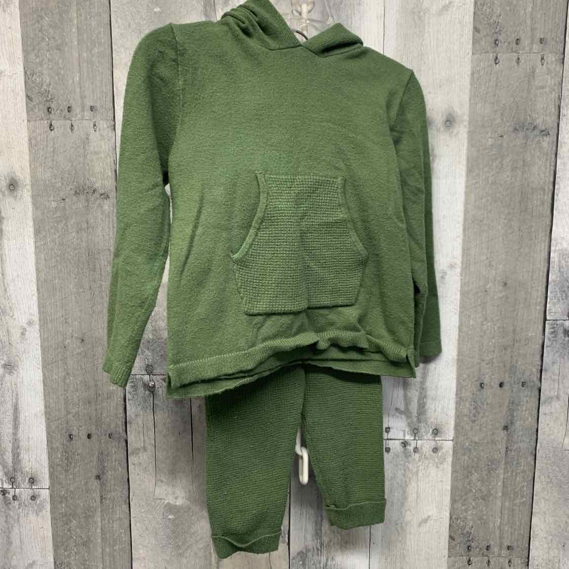 Size 2T Green Modern Moments by Gerber Jacket/Pants