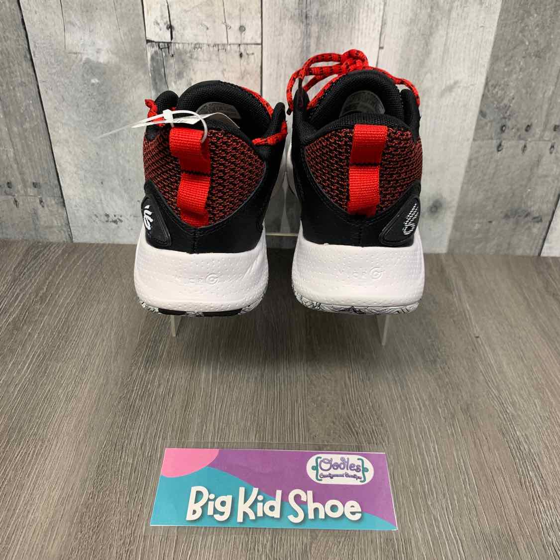 Size 5.5 Red/Black Sport Brand Sneakers