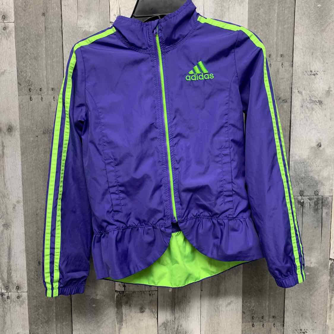Size 6 Purple/Green Sport Brand Light Jacket