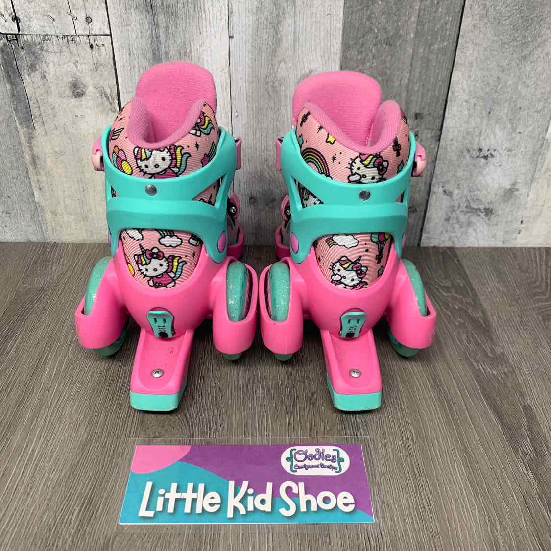 Size 11/2 Pink/Teal Hello Kitty Skates