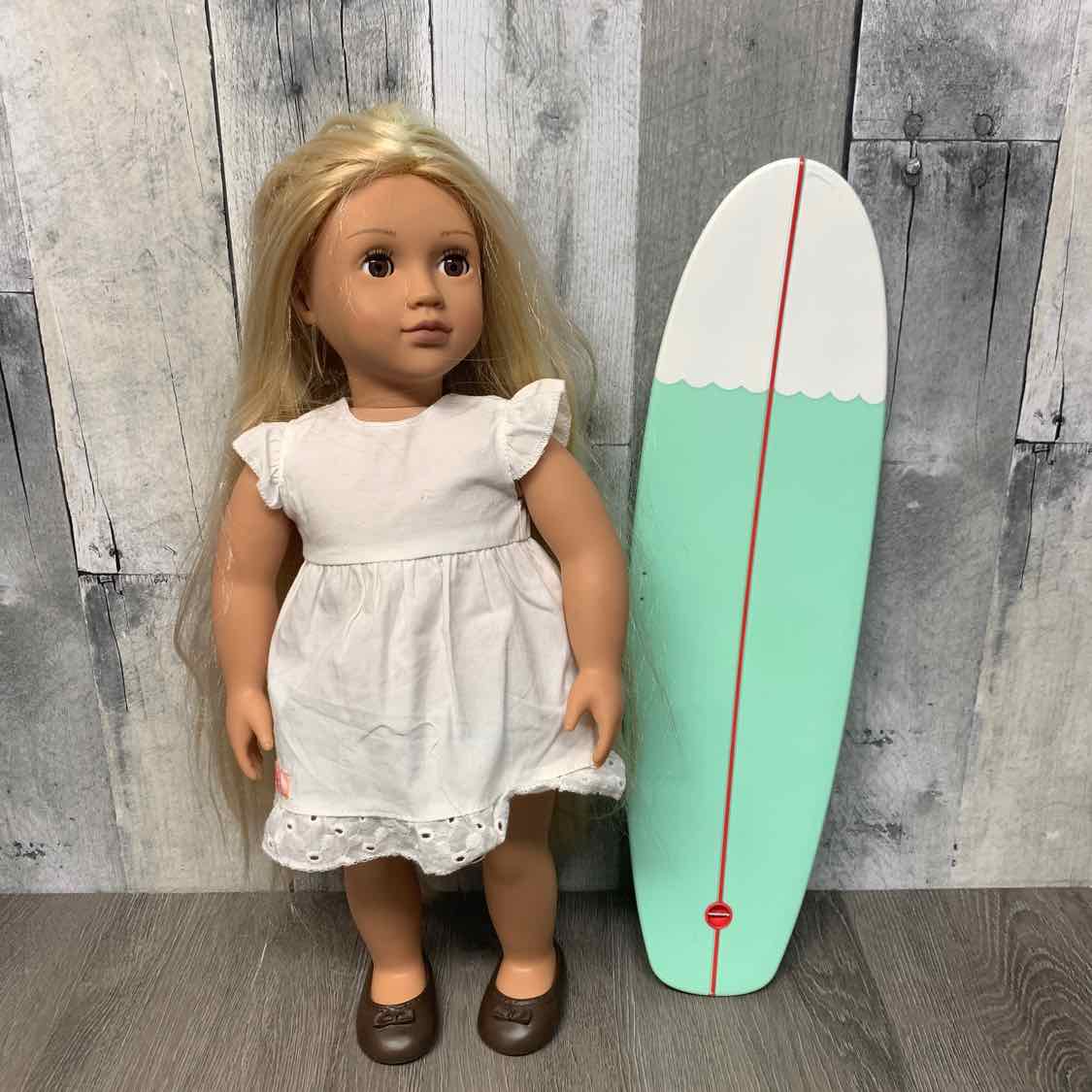 Our Generation White/Brown Doll