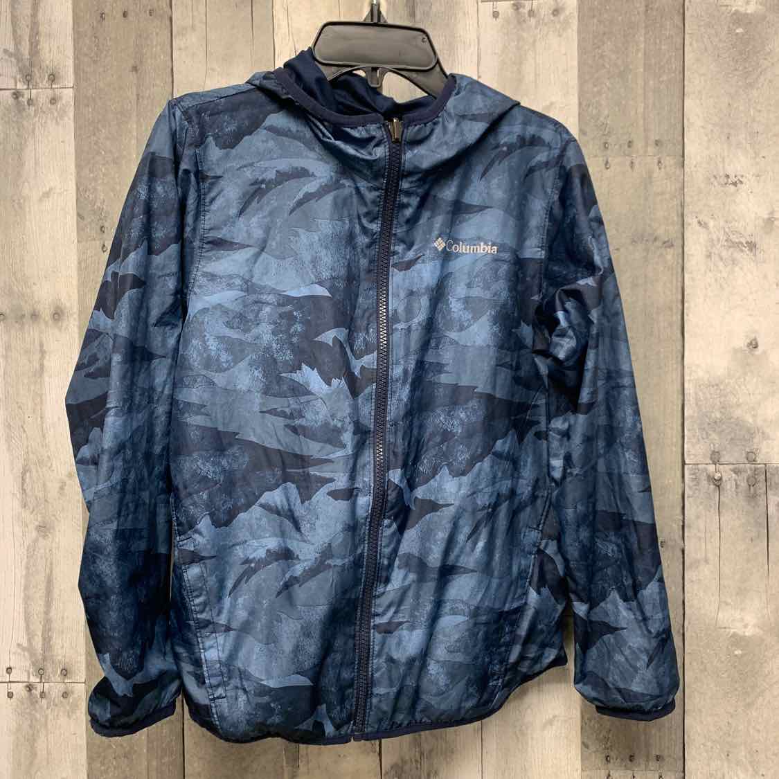 Size 10/12 Navy Print Columbia Sportswear Light Jacket