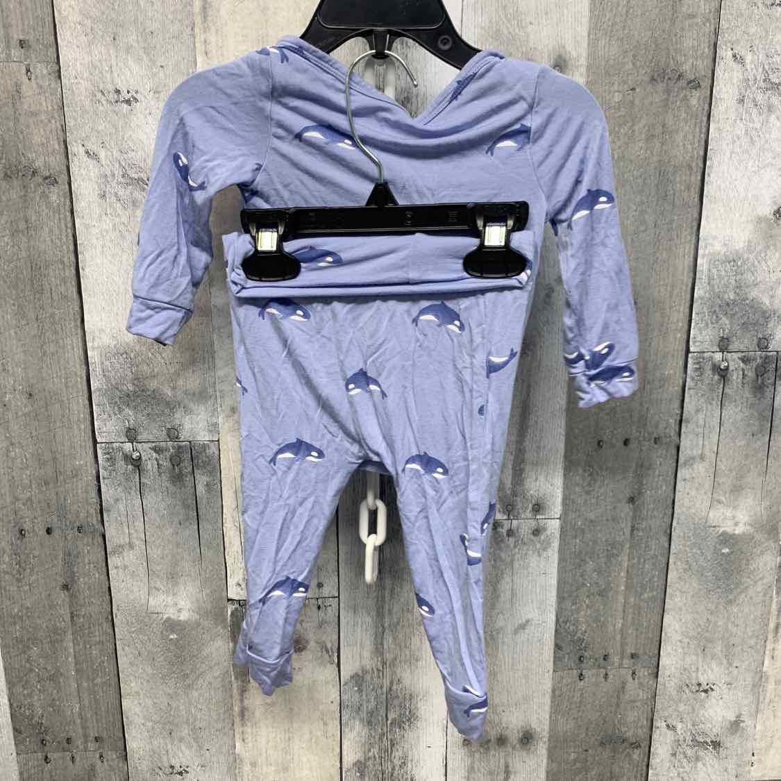 Size 9 Months Blue Print Just One You Shirt/Pants