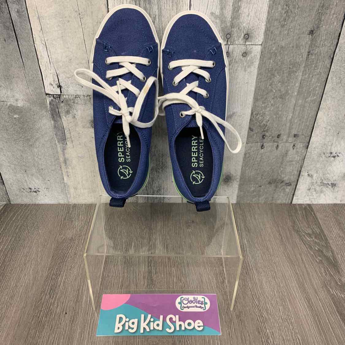 Size 6.5 Blue Sperry Sneakers