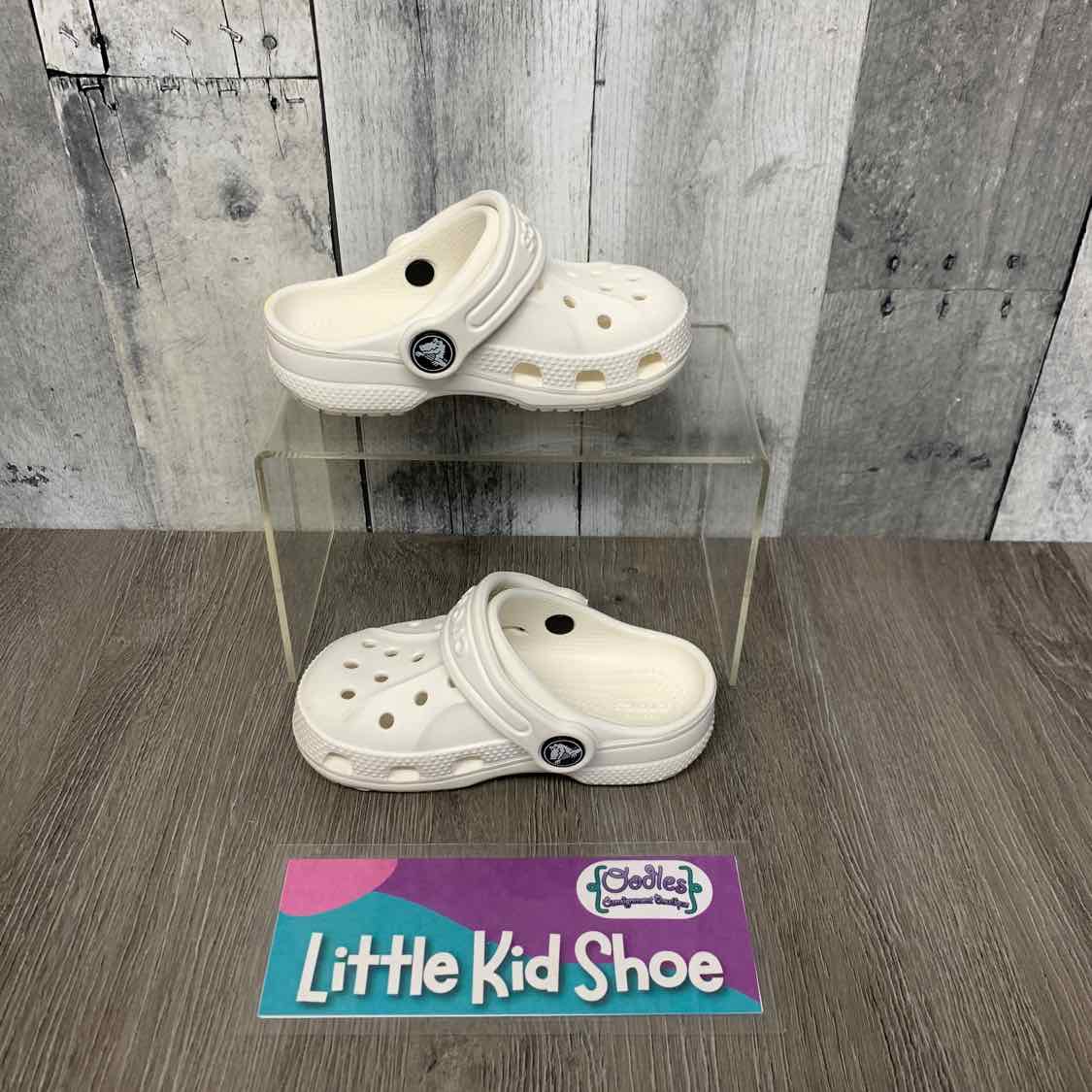 Size 7 White Crocs Water Shoes