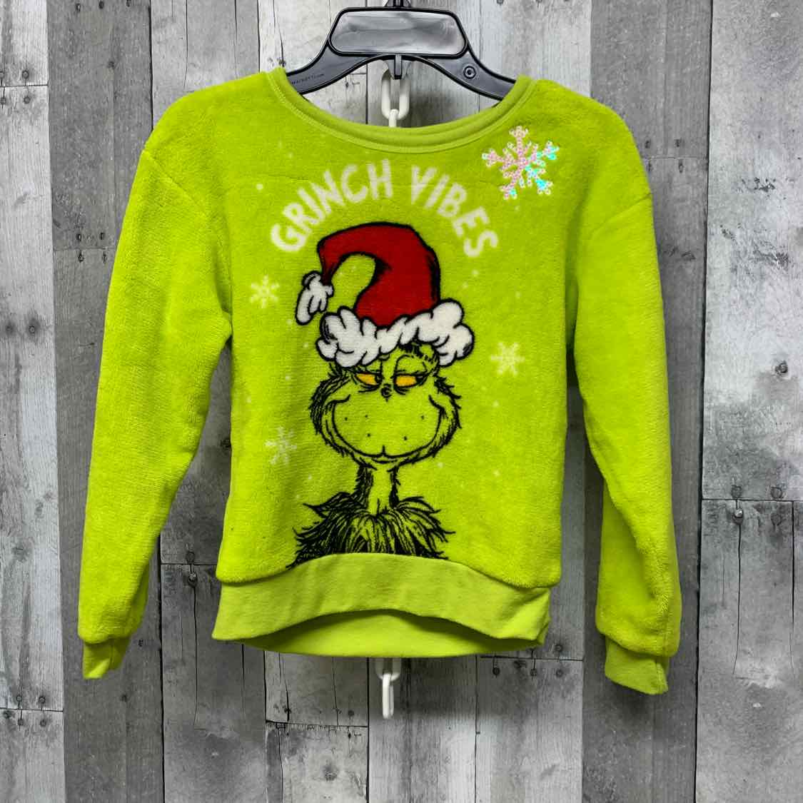 Size 6 Green Dr Seuss Sweat Shirt
