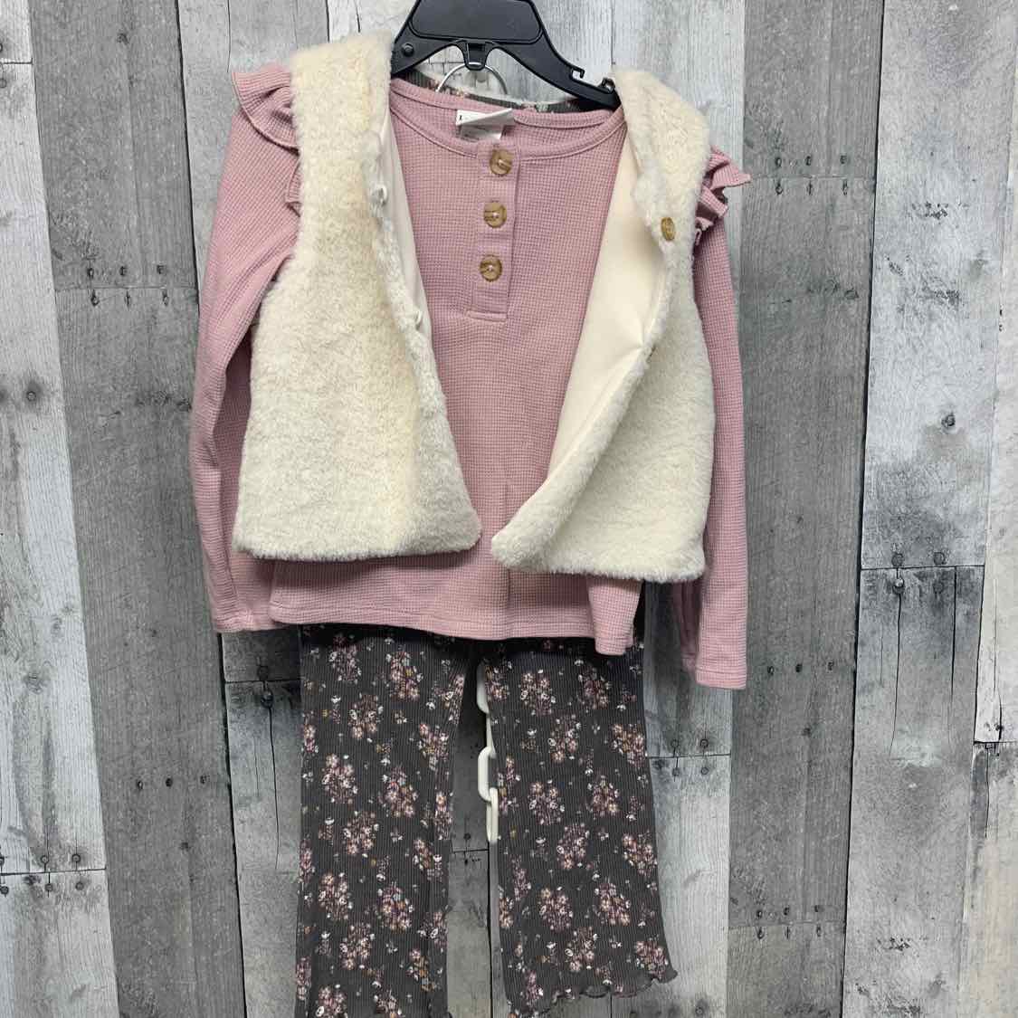 Size 4T Black/Pink Nicole Miller Shirt/Leggings
