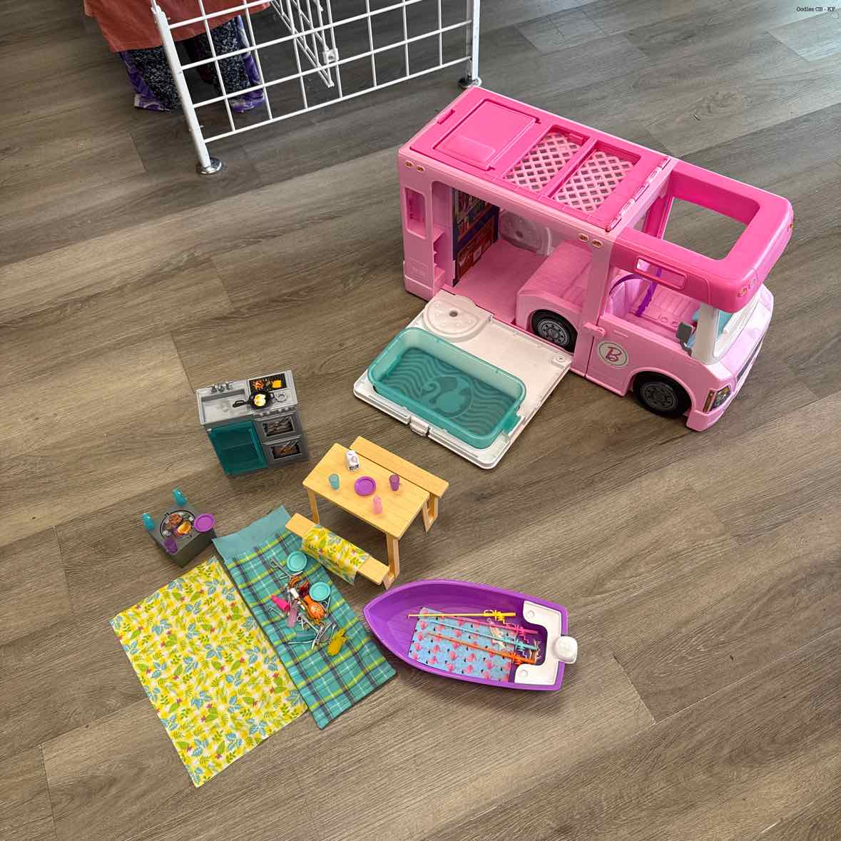 Barbie Pink Doll Playset
