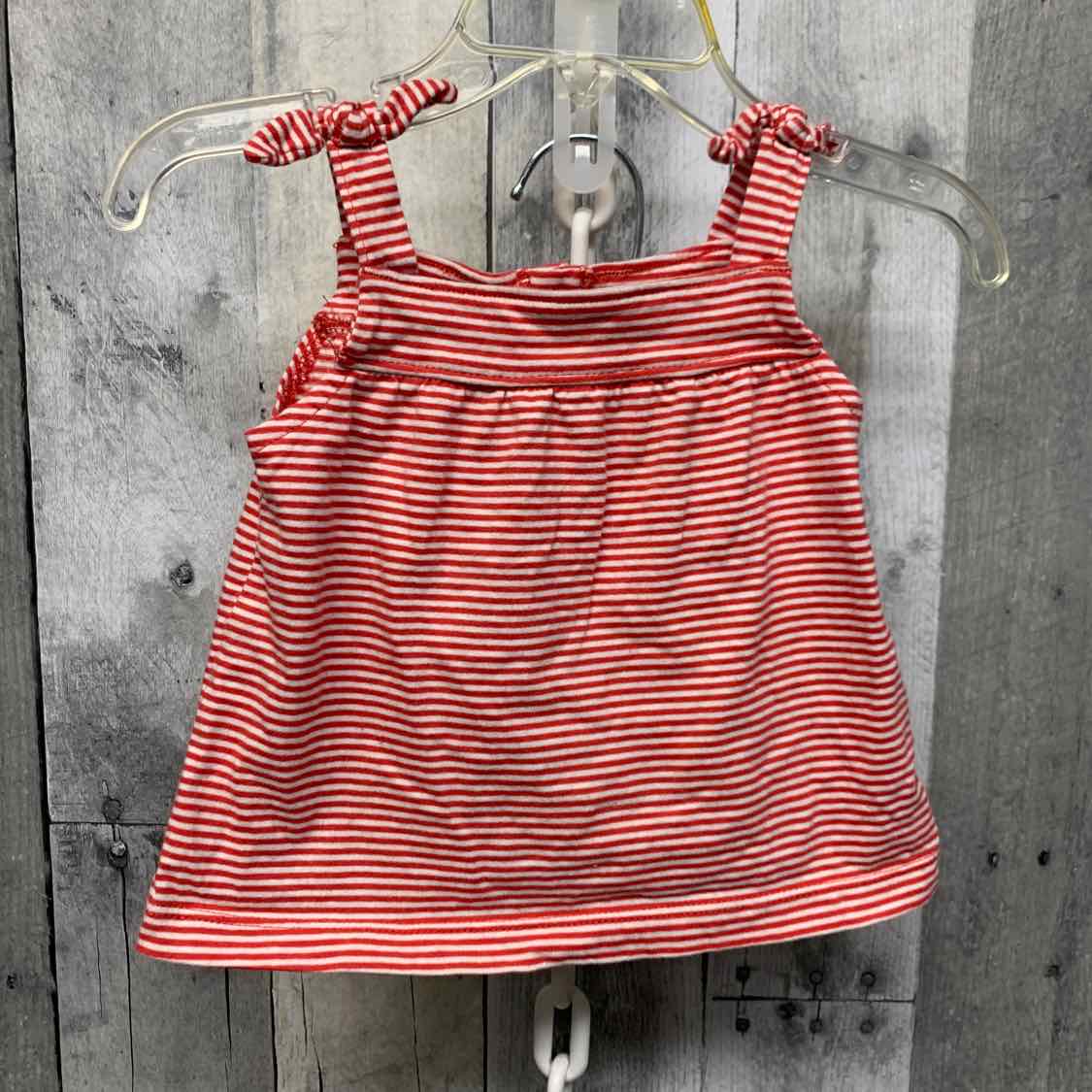 Size 9 Months Red/Navy Just One You Shirt/Shorts