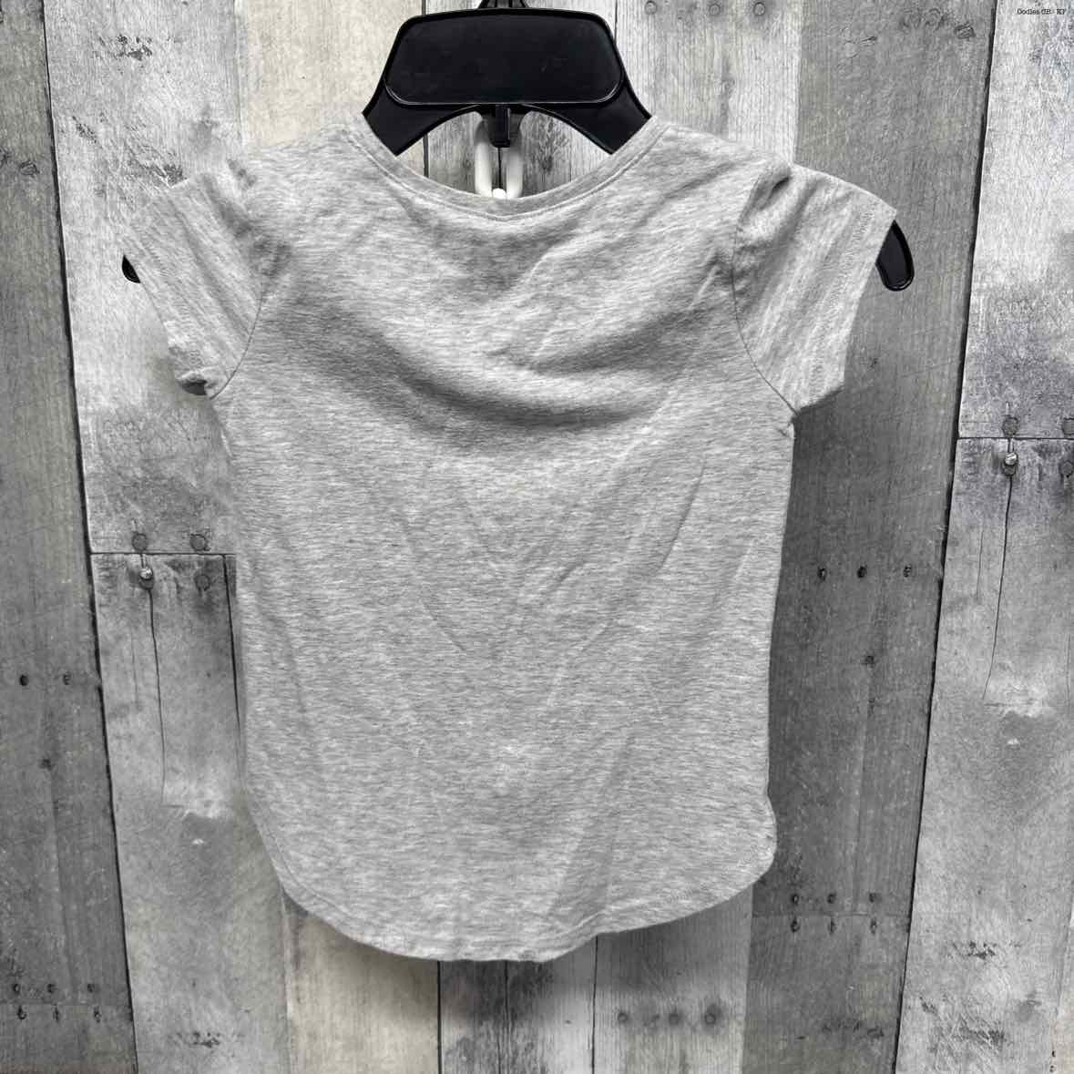 Size 4 Gray Graphic Jumping Beans T Shirt