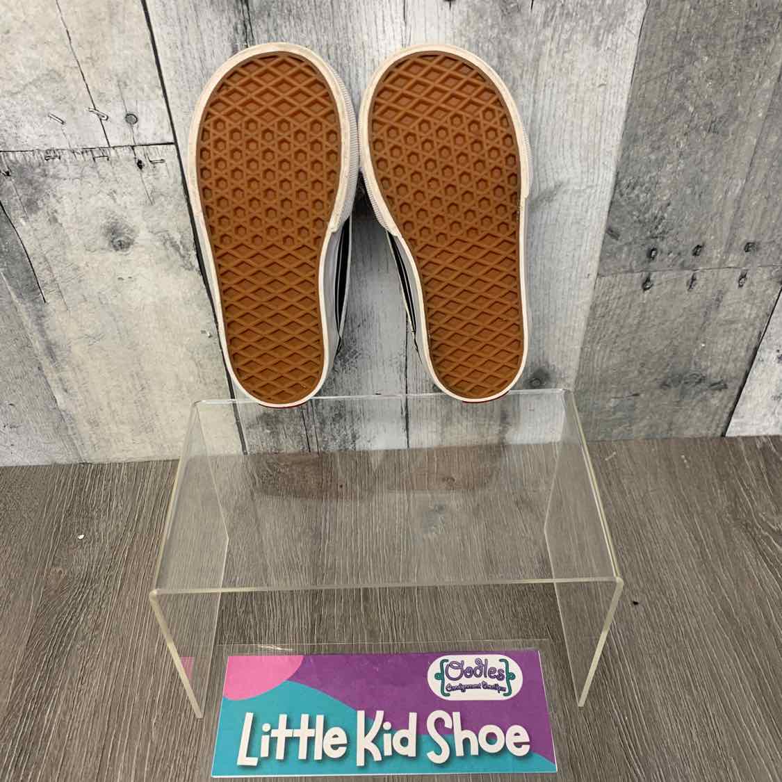 Size 6 Black/White Vans Sneakers