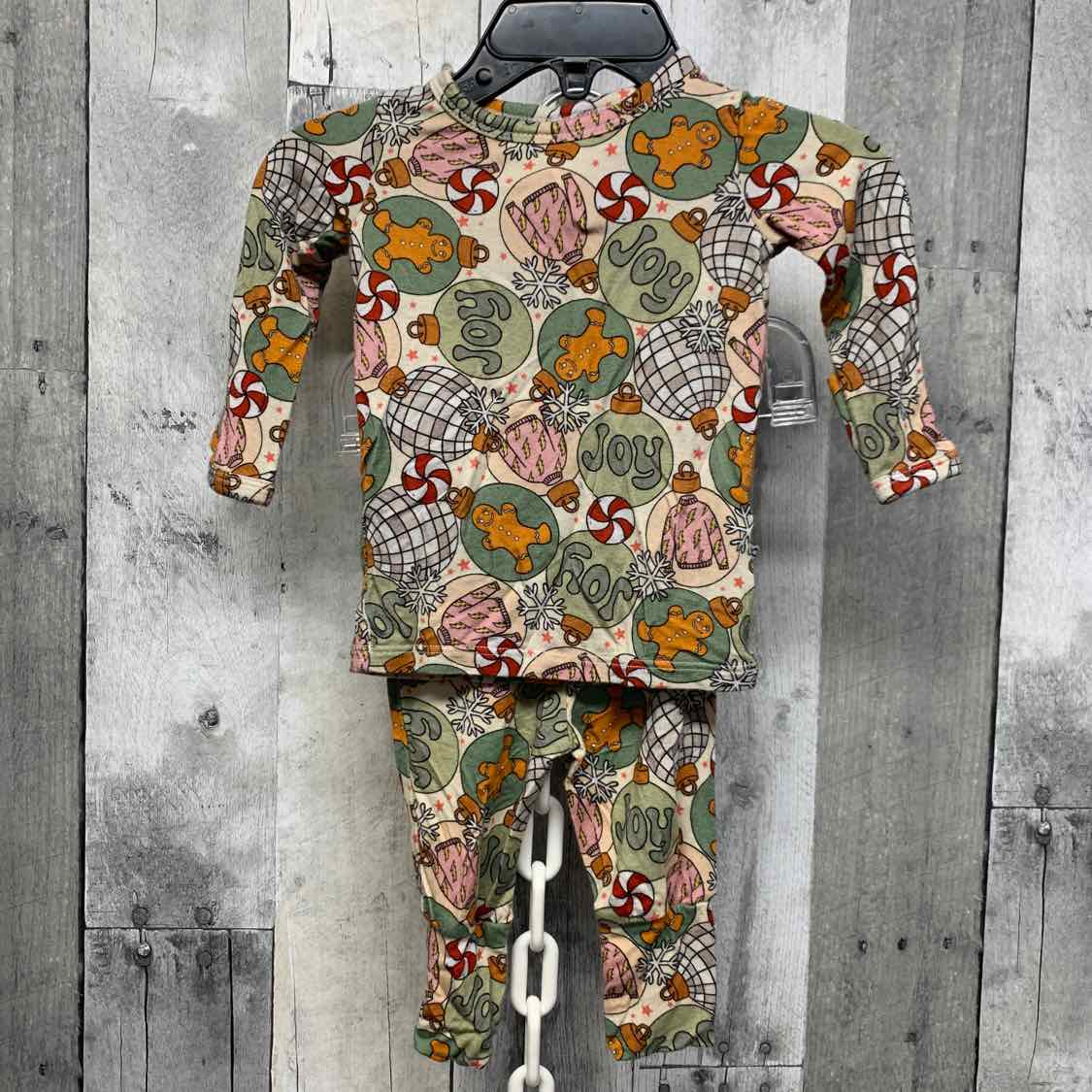 Size 0-3 Months Green Boutique Brand 2pc PJs