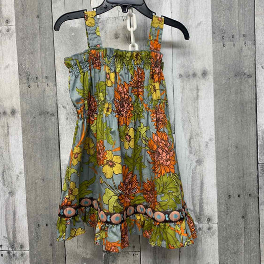 Size 8 Blue/Green Matilda Jane Tank Top