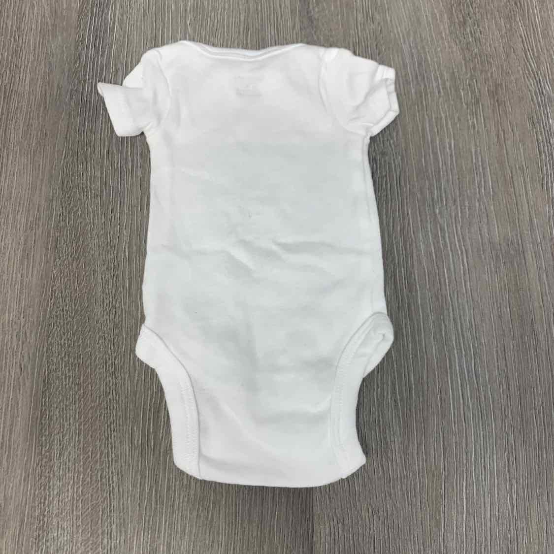 Size Preemie White Gerber Bodysuit - OodlesCB