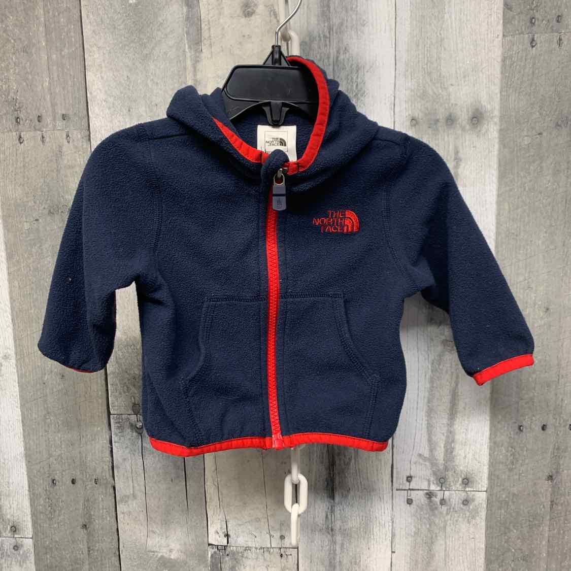 Size 3-6 Months Navy/Red The North Face Light Jacket