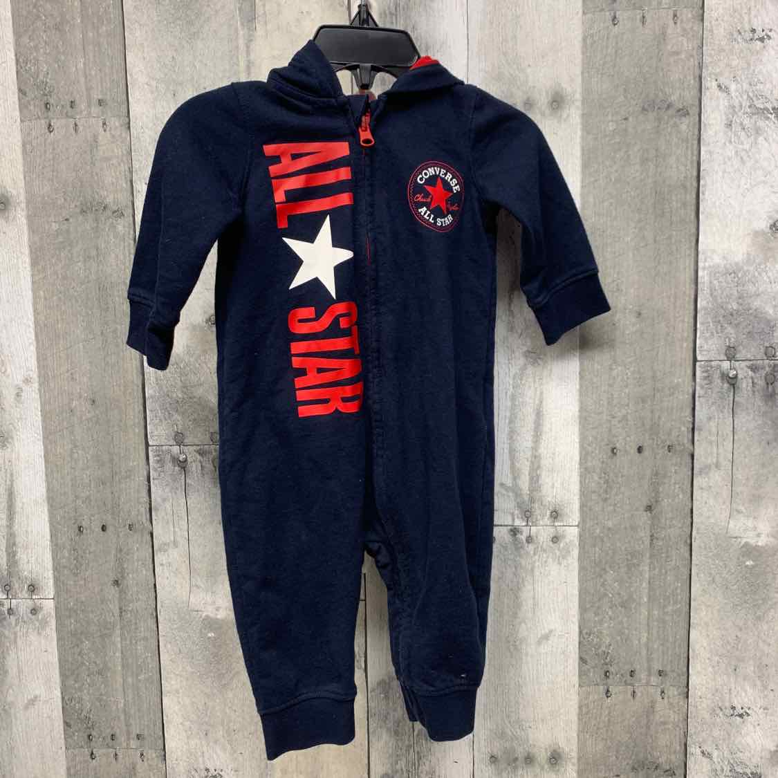 Size 6 Months Navy/Red Converse Light Jacket