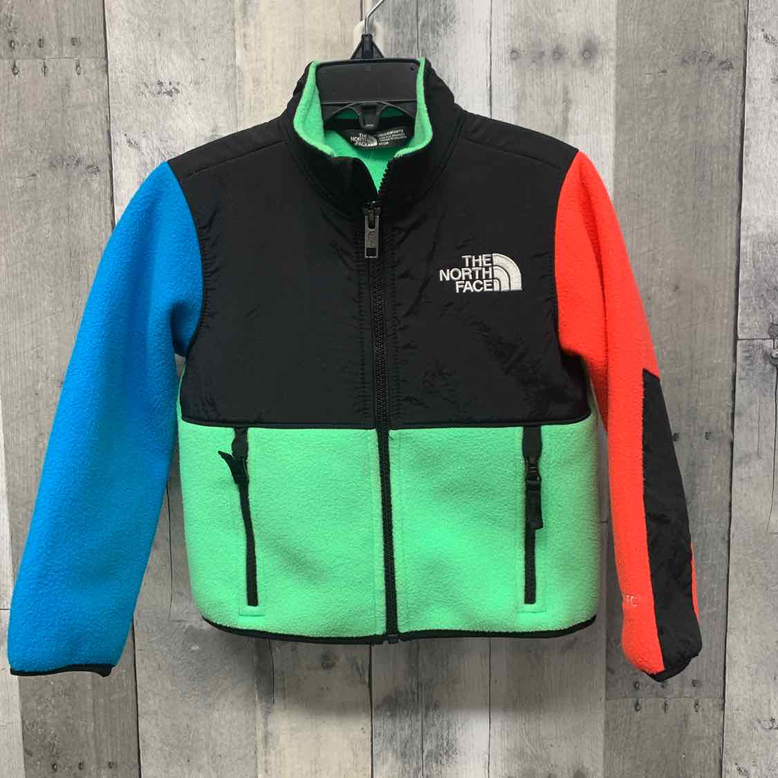 Size 2T Black/Green The North Face Light Jacket