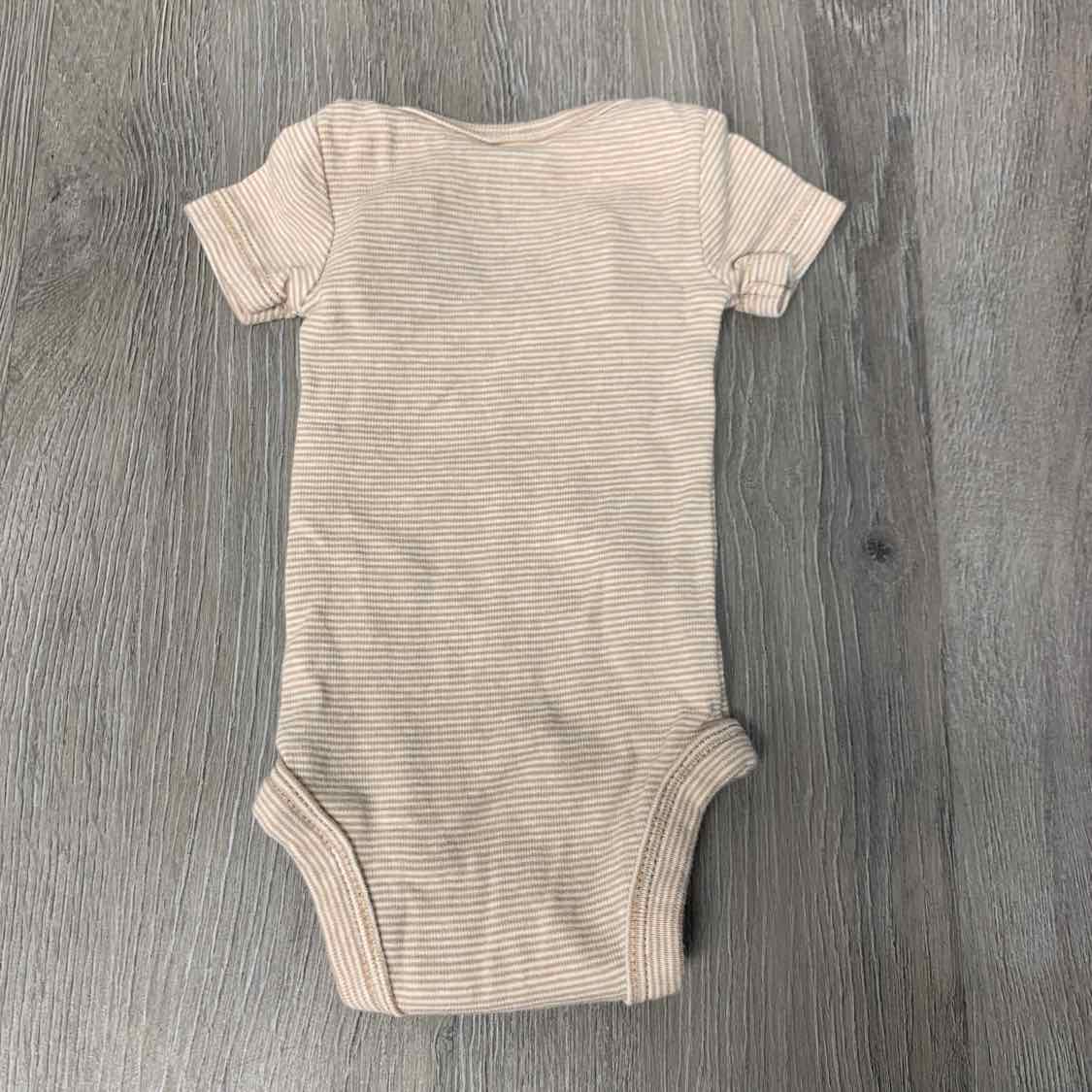 Size Preemie Tan Print Child of Mine Bodysuit