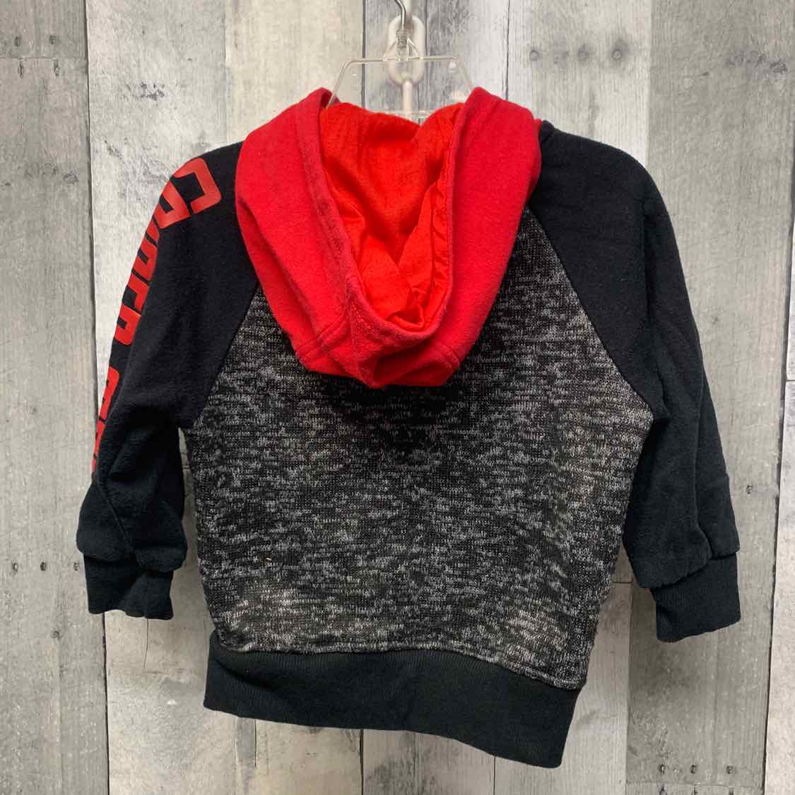 Size 3T Black/Red Spiderman Light Jacket