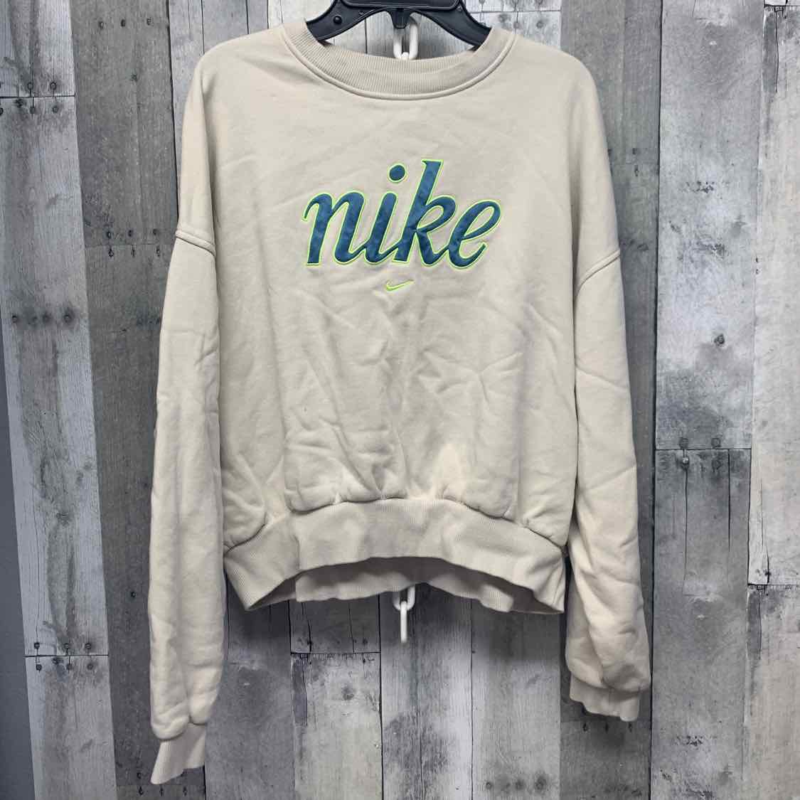 Size XLarge Tan/Blue Sport Brand Pull Over