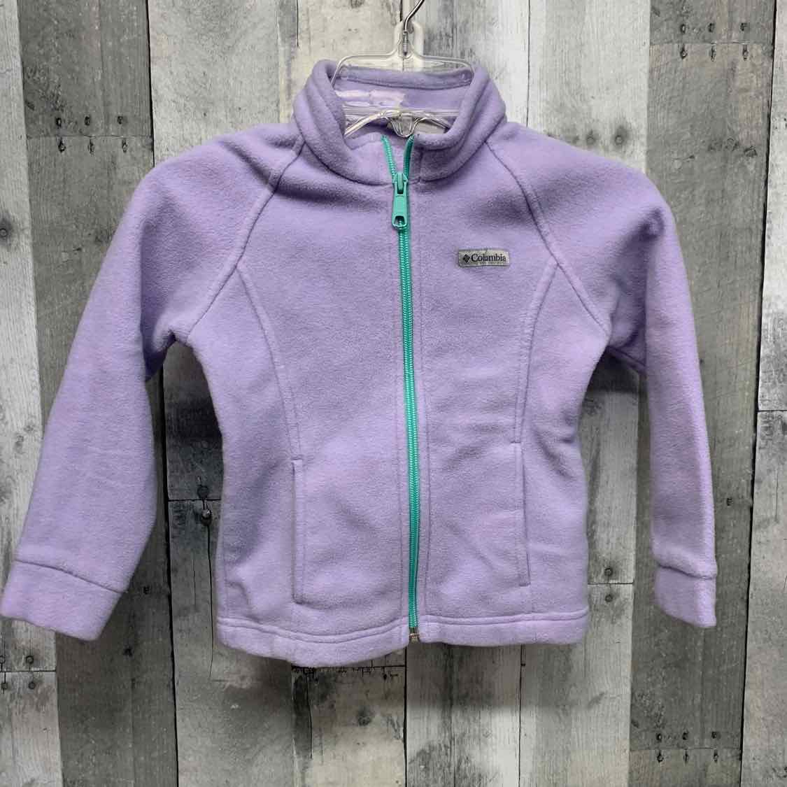Size 4T Purple Columbia Sportswear Light Jacket