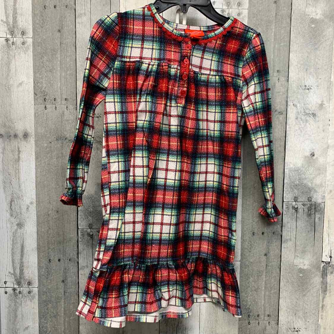 Size Small Red Plaid Holiday Brands Nightgown