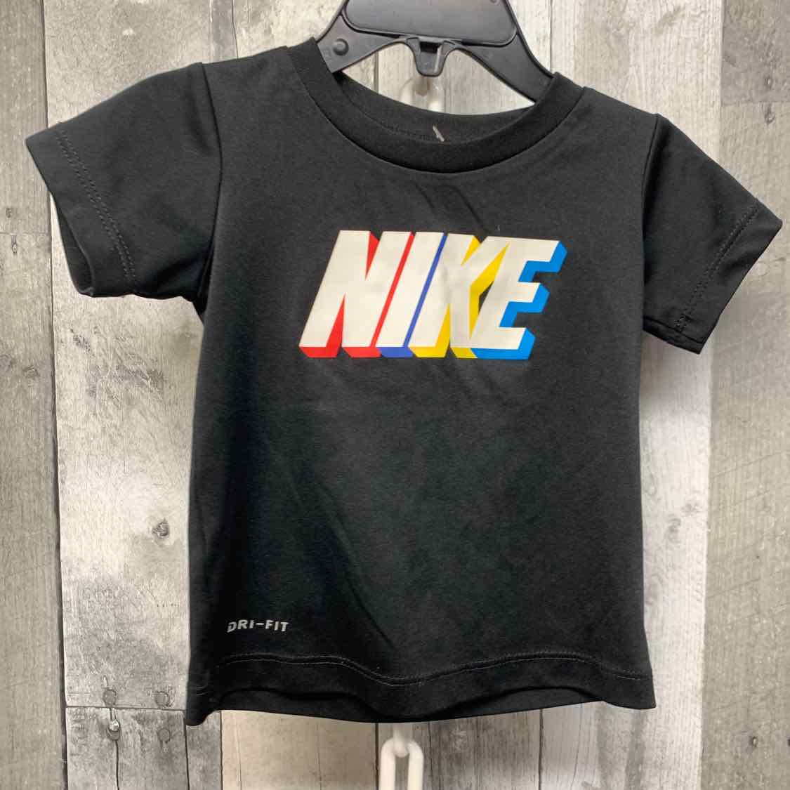 Size 12 Months Black Graphic Sport Brand T Shirt