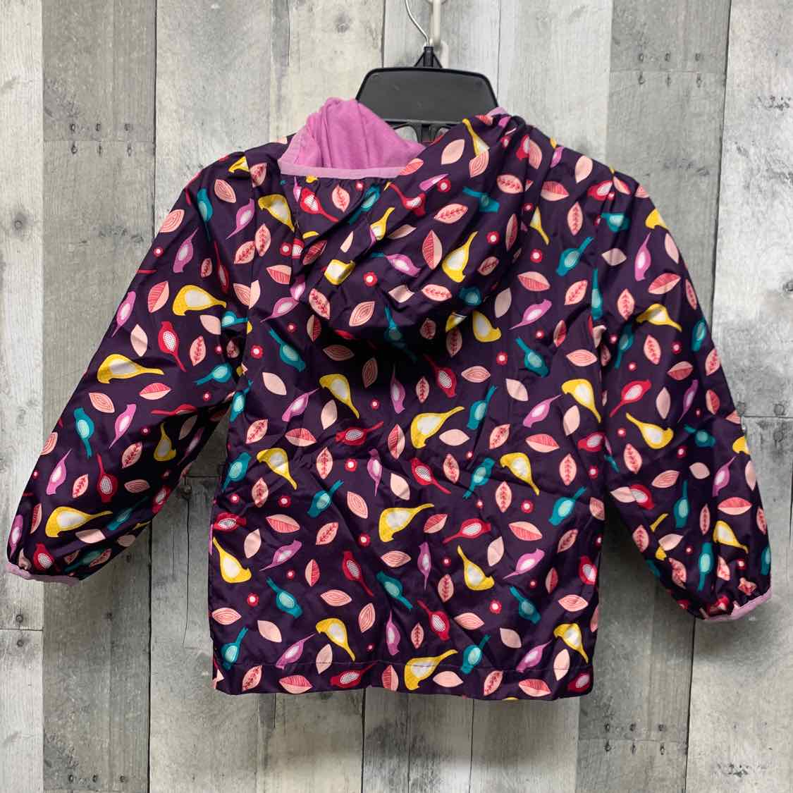 Size 4T Purple Print Cat & Jack Light Jacket