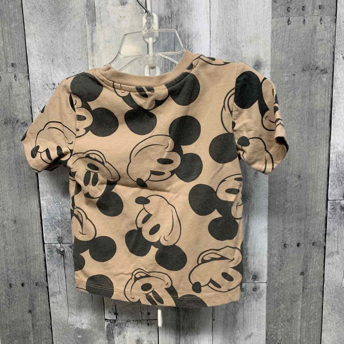 Size 2T Tan/Black Disney T Shirt